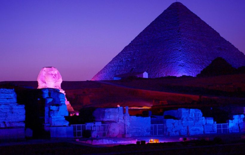 Sound and Light Show at the Giza Pyramids